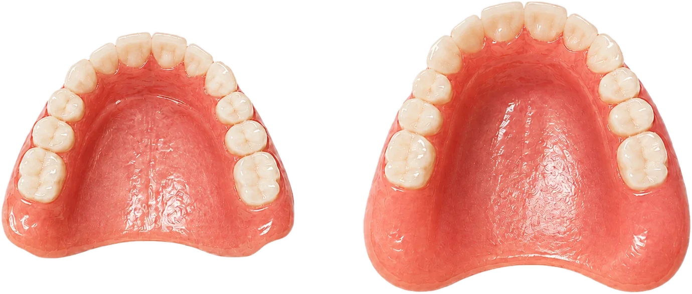 Une base de prothèse regarnie pour une tenue renouvelée et confortable